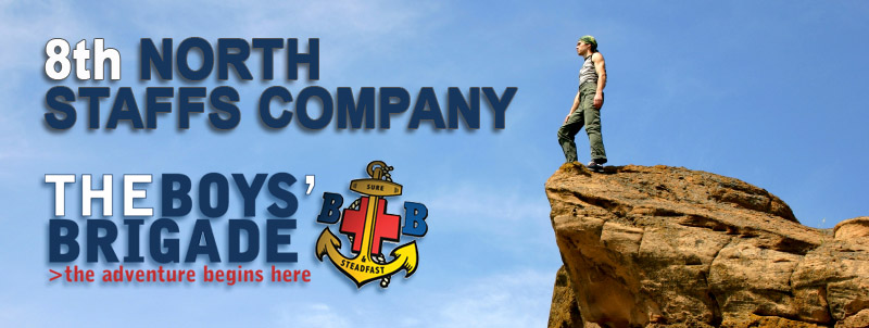 Boys Brigade - 8th North Staffs Company header