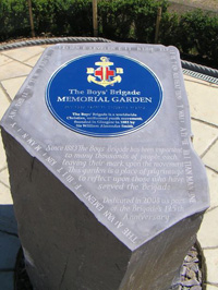 Boys Brigade Memorial Monolith